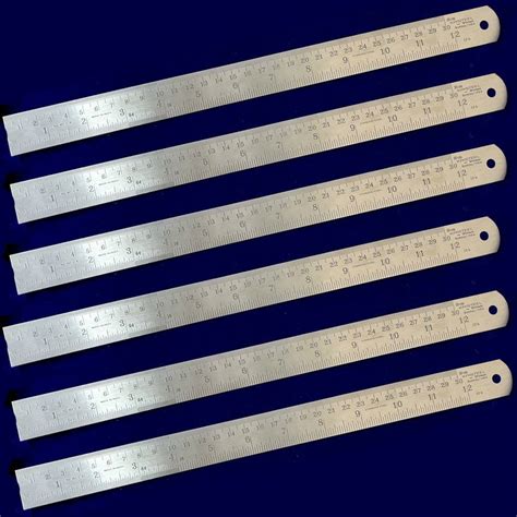 Shyam Sarowar Stainless Steel Scale/Ruler 1 Foot (30 cm / 12 inch ...