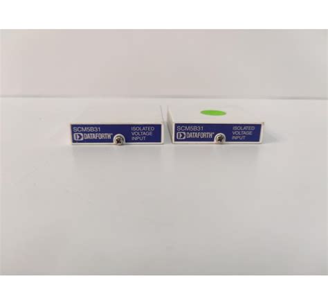 DATAFORTH SCM5B31-07 ANALOG VOLTAGE INPUT MODULE NARROW BANDWIDTH ...