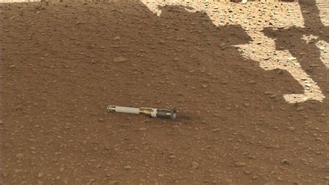 Perseverance rover drops first sample on Mars depot to be brought to ...