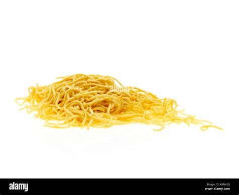 Fresh Egg Noodles Stock Photo - Alamy
