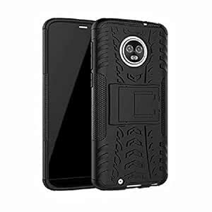 CELZO Dazzle Defender with Kick Stand Back Cover Case for Moto G6 Play ...