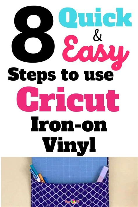 Cricut Iron-on Instructions