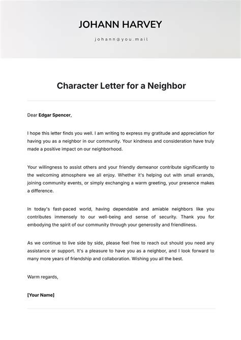 Free Exle Of Character Reference Letter For Court - Infoupdate.org