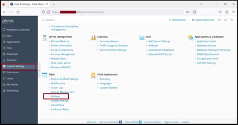 Image result for Plesk Update for Linux Server