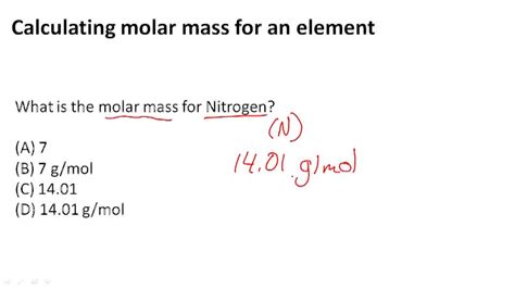 Image result for Molar Mass Examples