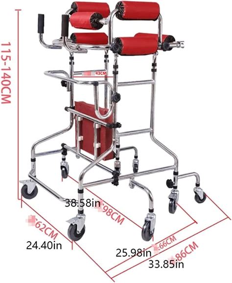 ZAJ Walker 8-Wheel Rollator Walker for Elderly, | Ubuy India