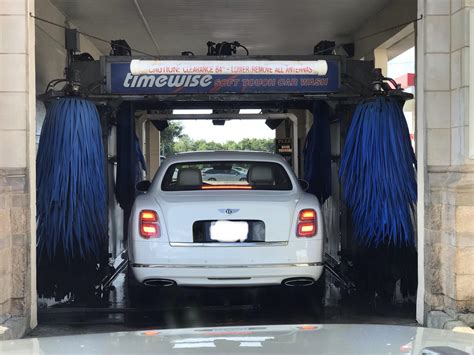 Taking your $200,000 car through the $3 car wash at the gas station ...