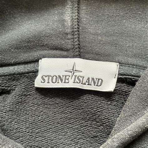 Navy blue stone island hoodie. Size ~ Medium, could... - Depop