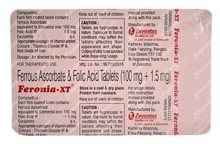 Feronia Xt 100/1.5 MG | Order Feronia Xt 100/1.5 MG Tablet Online at ...