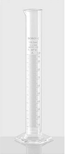 Borosil Cylinder Graduated, Accuracy As Per Astm, Class A With ...