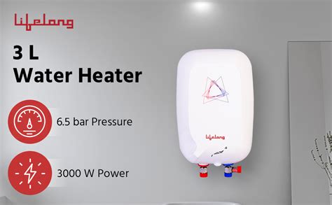 Buy Lifelong 3 litre Instant Geyser - Instant Water Heater for Home ...