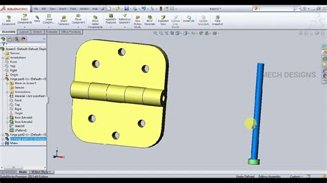 Image result for Hinged Lid SolidWorks Assembly