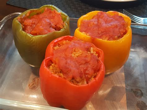 Stuffed peppers - 547 calories for 2 : r/1200isplenty