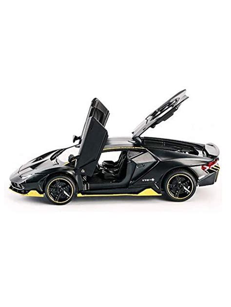 Lamborghini Metal Diecast Car - Black - Medium Size – Toyloft