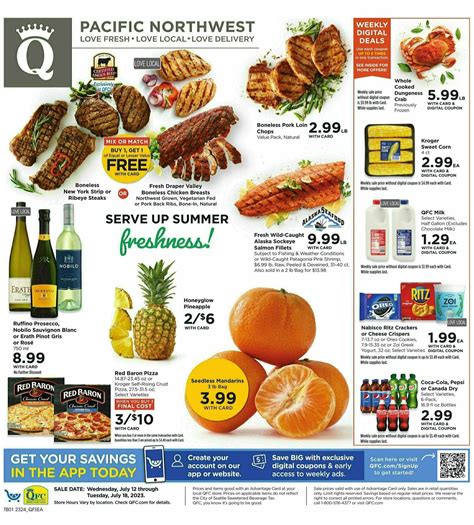 QFC Weekly Deals from July 12
