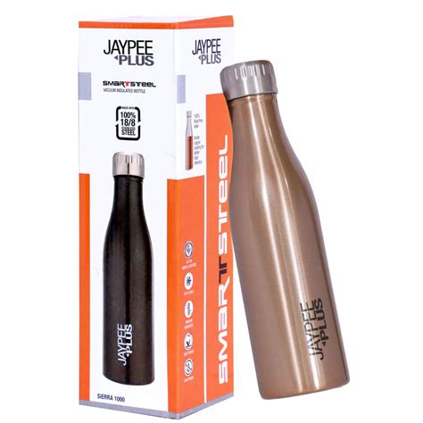 Jaypee Plus Sierra 1000 Stainless Steel Water Bottle, 1000 ml, Copper