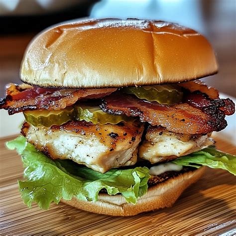 Chick-fil-A Grilled Chicken Club Sandwich 4 Servings Easy Delicious