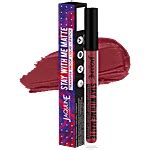 Buy Jaquline USA Stay With Me Matte Liquid Lipstick - Transfer Proof ...