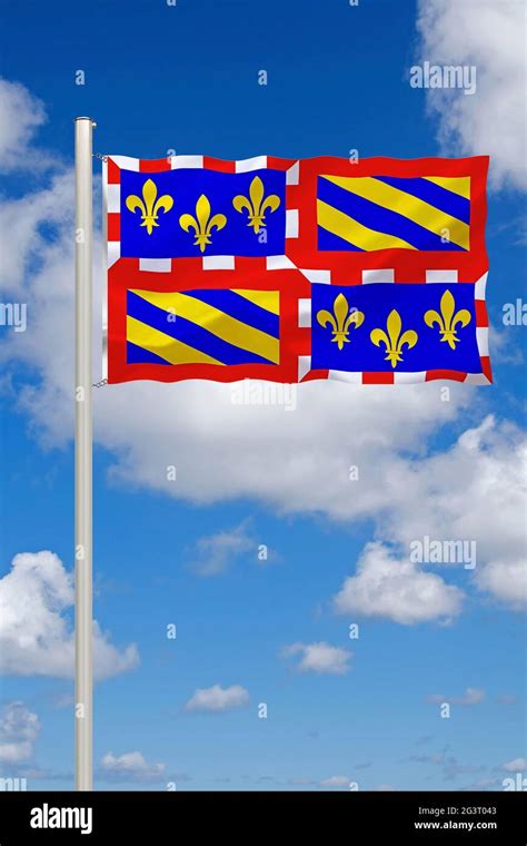 Burgundy flag hi-res stock photography and images - Alamy