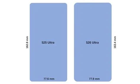 Samsung Galaxy S26 Ultra will be bigger than S25 Ultra: Leak
