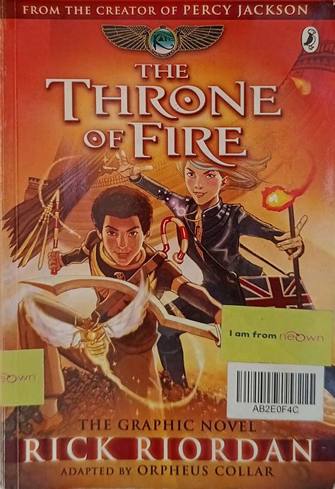 The Kane Chronicles 2 The Throne of Fire (Graphic Novel)