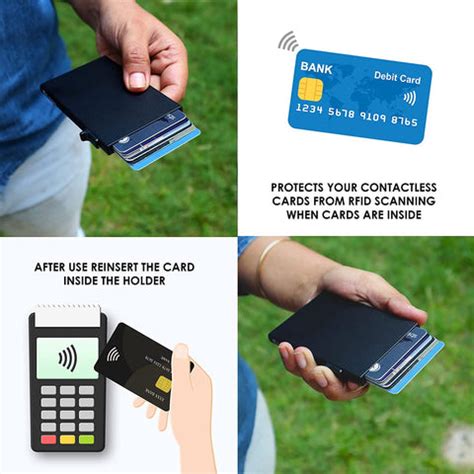 AM0056 Protected Aluminum pop Up Debit/Credit/ATM Card Holder – Amd-Deodap