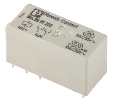 2961202 Phoenix Contact | Phoenix Contact PCB Mount Power Relay, 110V ...