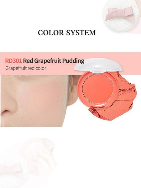 ETUDE Lovely Cookie Blusher Red Grapefruit Pudding – Beautytalk.in