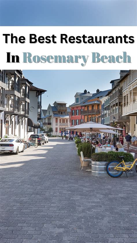 15 best restaurants in rosemary beach florida 2024 – Artofit