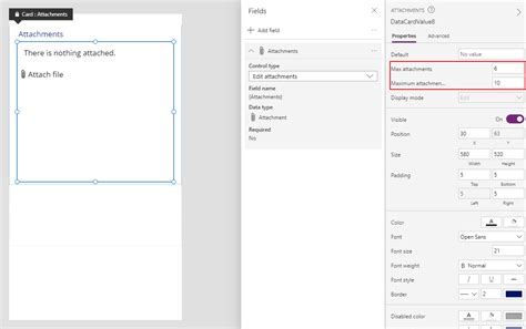 Image result for Attachments Control in Power Apps