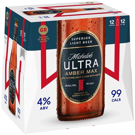 Buy Michelob Ultra Amber Max, 12 Pack 12 fl. oz. Bottles, 4% ABV Online ...