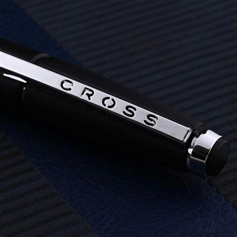 Cross Edge Jet Black Roller Ball Pen | Buy Online | Cross – Makoba