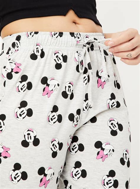 Buy Women Mickey and Minnie Mouse Print Capris Online at just Rs. 449.0 ...