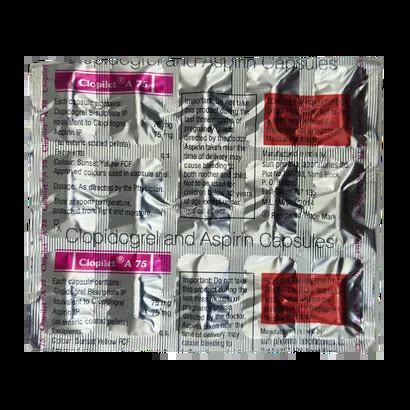 CLOPILET A 75MG TABLET 15'S Price, Uses, Side Effects & Substitutes ...