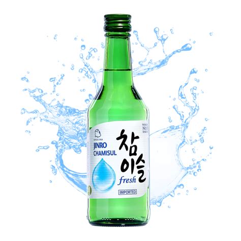 Soju Jinro Chamisul | Soju Coreano Sabor Fresh | 350ml | 13% vol. | El ...
