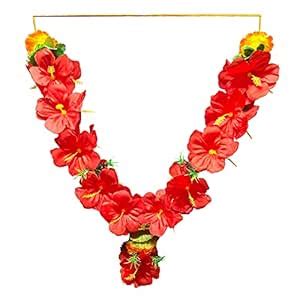 Gudhal Pool Mala for god ganesh and all Gods !! Red Hibiscus Flower for ...