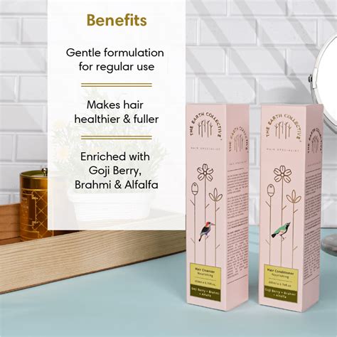 Combo Nourishing Hair | Hair Cleanser & Conditioner Pack – The Earth ...