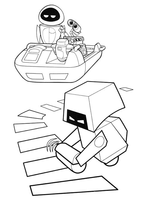 WALL-E: Coloring Pages & Books - 100% FREE and printable!