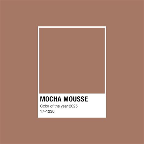 Mocha Mousse: El color Pantone 2025 que redefine la elegancia cotidiana ...