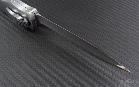 Burn Knives Custom Stainless Steel Razor D/E Automatic OTF D/A Knife (4 ...