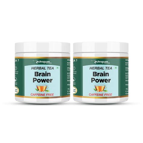 Herbal Brain Power Tea For Stress Pack Of 2 – arogyamayurveda