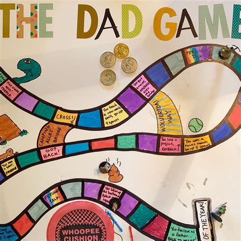 The Dad Game: A Homemade Board Game for Father's Day