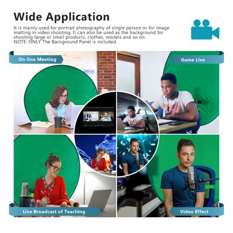 Buy Willstar Pop-up Background Green Backdrop Background Screen ...