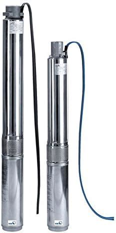 KSB Stainless Steel Single Phase 1 H.P Submersible Pump (Black ...