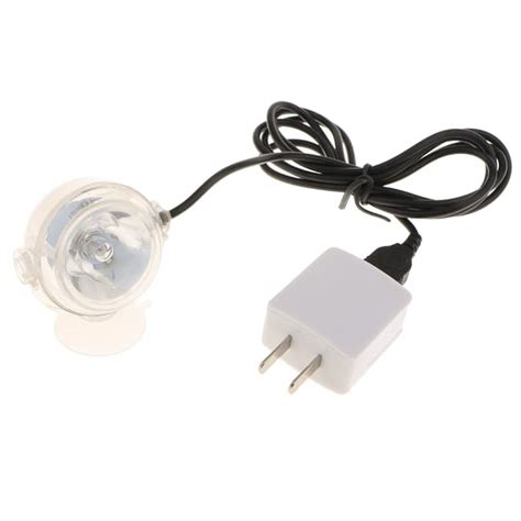 Enakshi Fish Tank Amphibious Submersible Mini LED Spotlight Lamp US ...