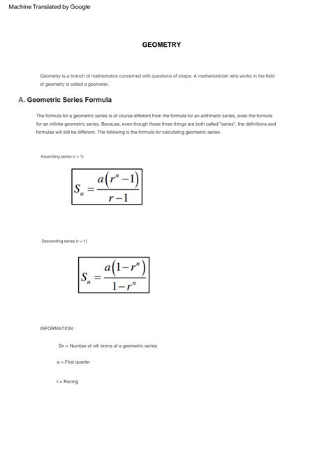 Image result for Geometric Series Hard Example