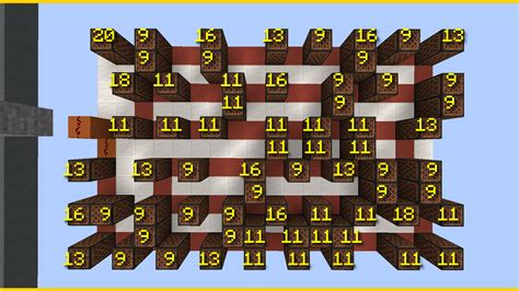 "Walking on Sunshine" Note Block Doorbell Minecraft Map