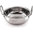 Buy Neelam Stainless Steel 12 22G Induction Bottom Kadai, 1500 ml ...