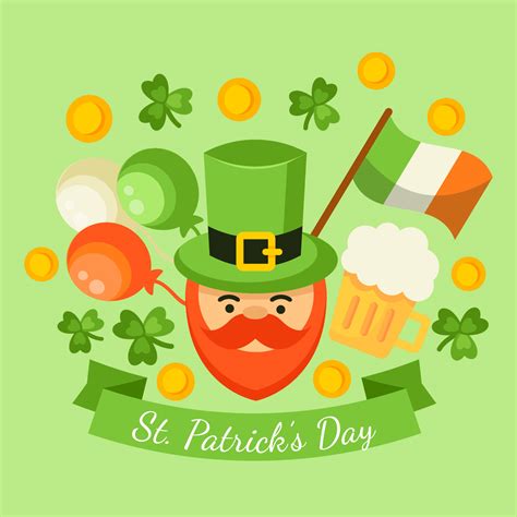 Happy St. Patrick's Day Vector 192268 Vector Art at Vecteezy