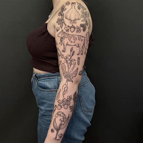 43+ Stunning Patchwork Tattoos That Will Inspire Your Next Ink - Inked ...